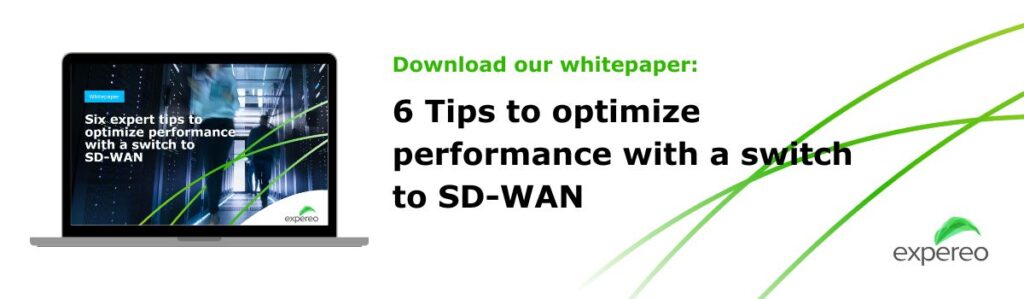 6 Tips to optimize performance with a switch to SD-WAN report